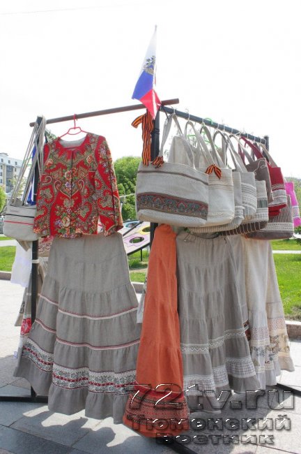 Сибирь и Тюмень в одежде Славян - натуральные ткани