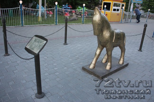 В Тюмени есть золотой пони!- Цветной Бульвар