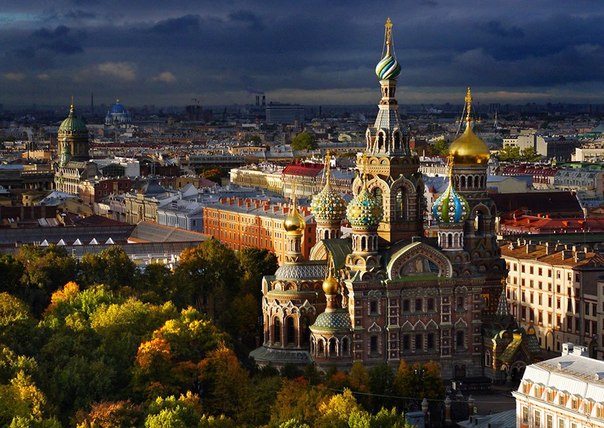 Когда ты смотришь на Санкт-Петербург сверху !