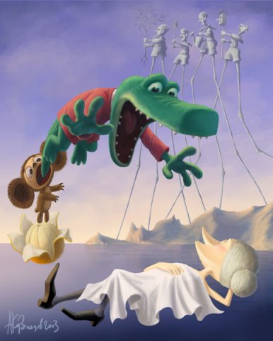 Картинки детские Крокодил Гена и Чебурашка! » 72tv.ru - Картинки и