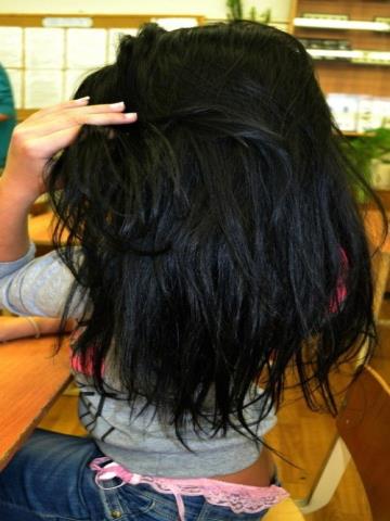 Брюнетка Фото Со Спины Длинные Волосы Черные