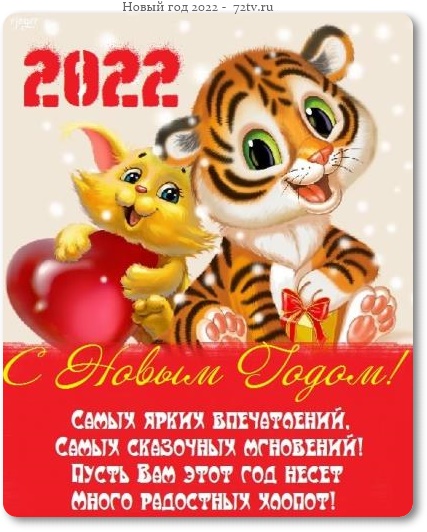 Красивые поздравления с наступающим новым годом 2022!